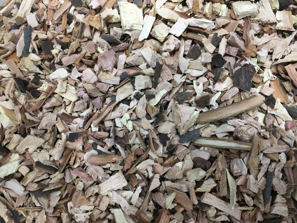 Redroot (Ceanothus velutinus) milled roots